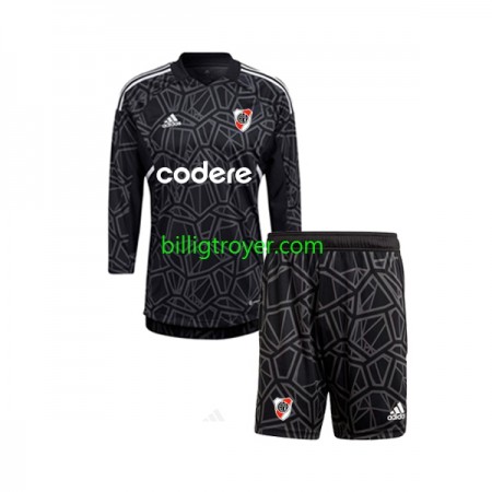 Billige Fotballdrakter CA River Plate Keeper Barn Hjemmedraktsett 2023 Langermet